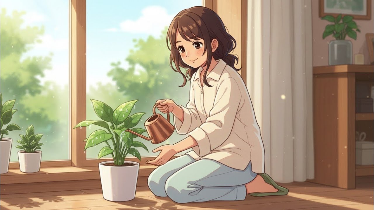A Quiet Morning Before the World Wakes | Ghibli-Inspired Cozy Ambience
