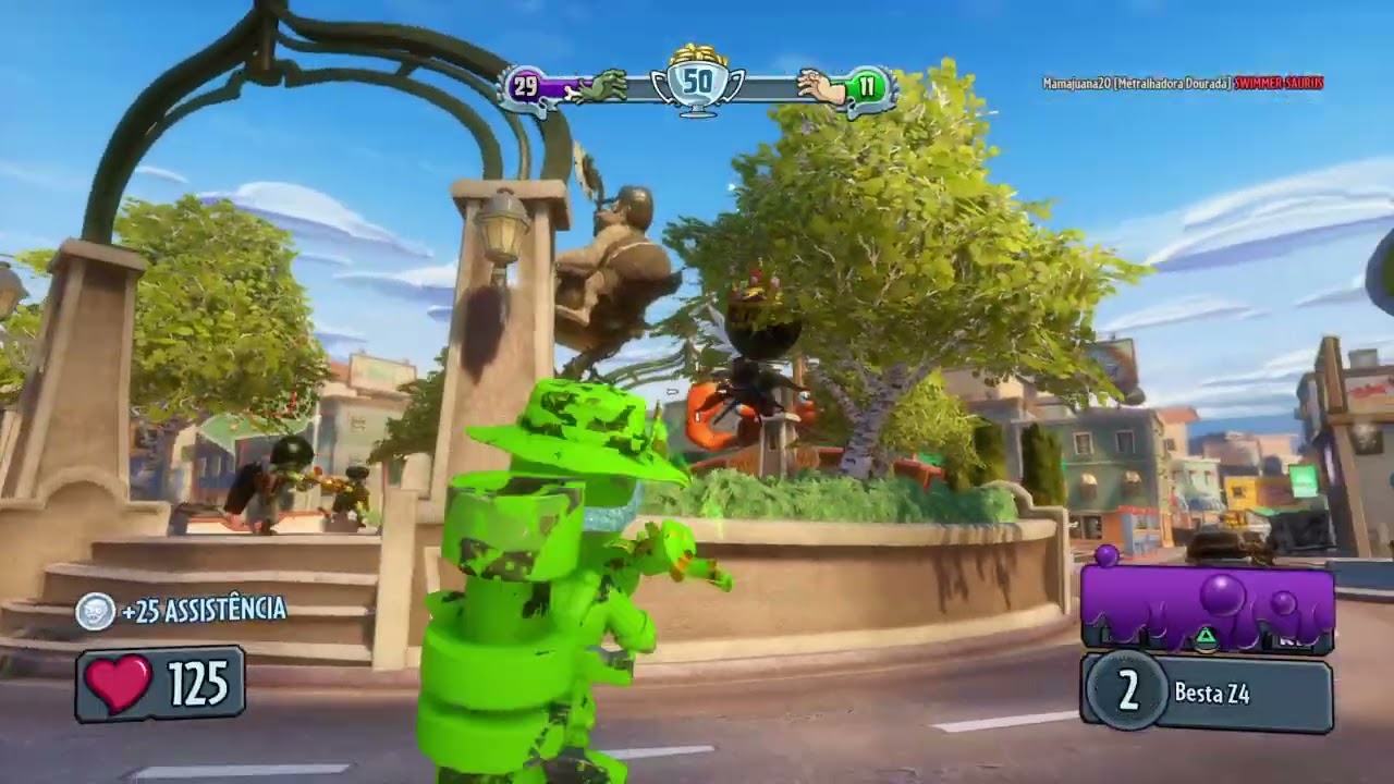 PVZ GW1 Derrubadas em Equipe (EP. 256) PS4