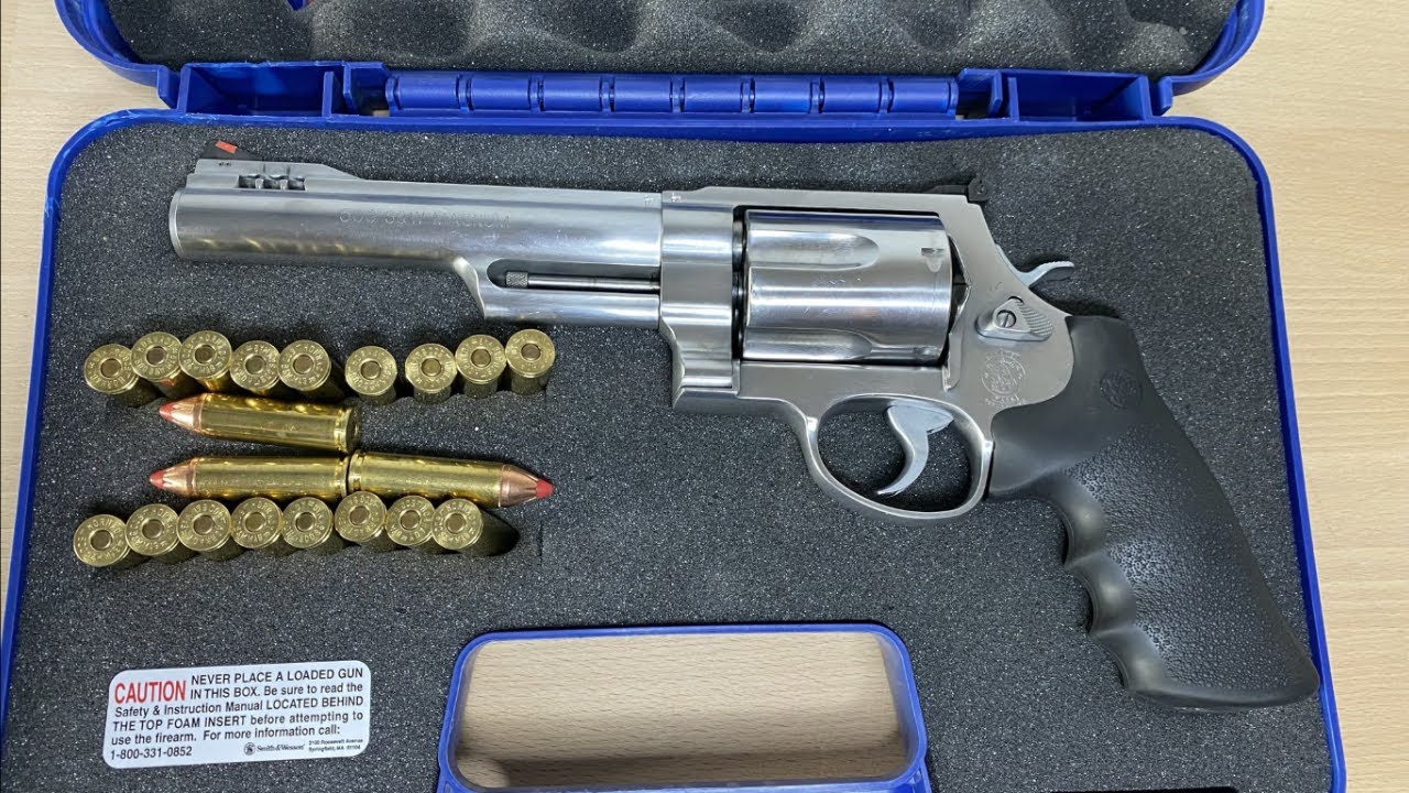 Smith and Wesson 500 unboxing