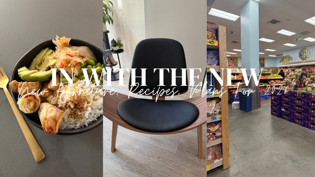 VLOG 🌻 New Year New Things | Furniture Finds & Recipes