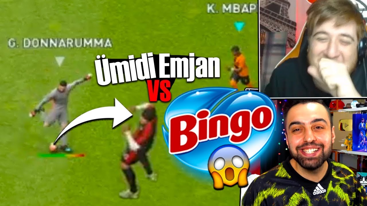 ÖKÜZÜN BURNU KIRILDI :D YÜREĞİMİZLE OYNUYORUZ !! Ümidi vs Emjan BİNGO PES 2019