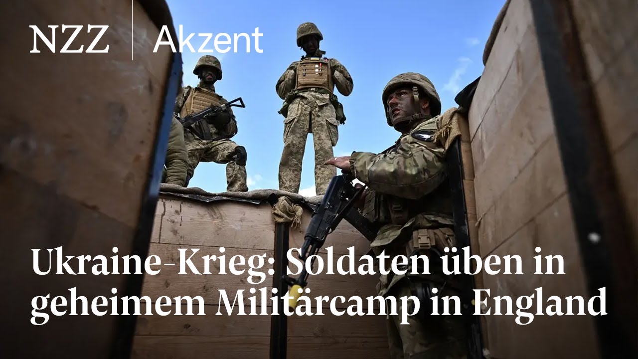 Ukraine: Soldaten &uuml;ben in England f&uuml;r ihre Gegenoffensive | NZZ Akzent