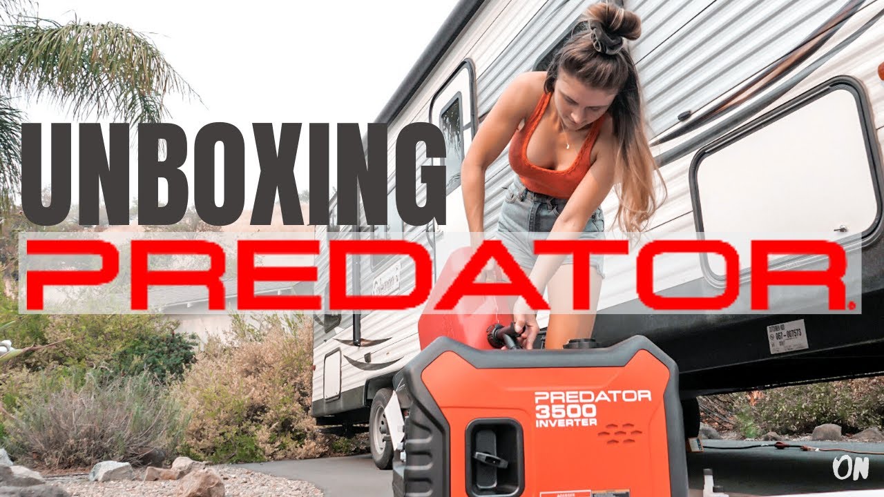 Predator 3500 Generator Unboxing, Start Up, Setup, Oil Change, Review | Is it Super Quiet?