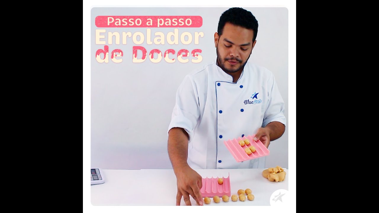 ENROLADOR DE DOCES BLUESTAR - AGILIDADE E PADRONIZAÇÃO