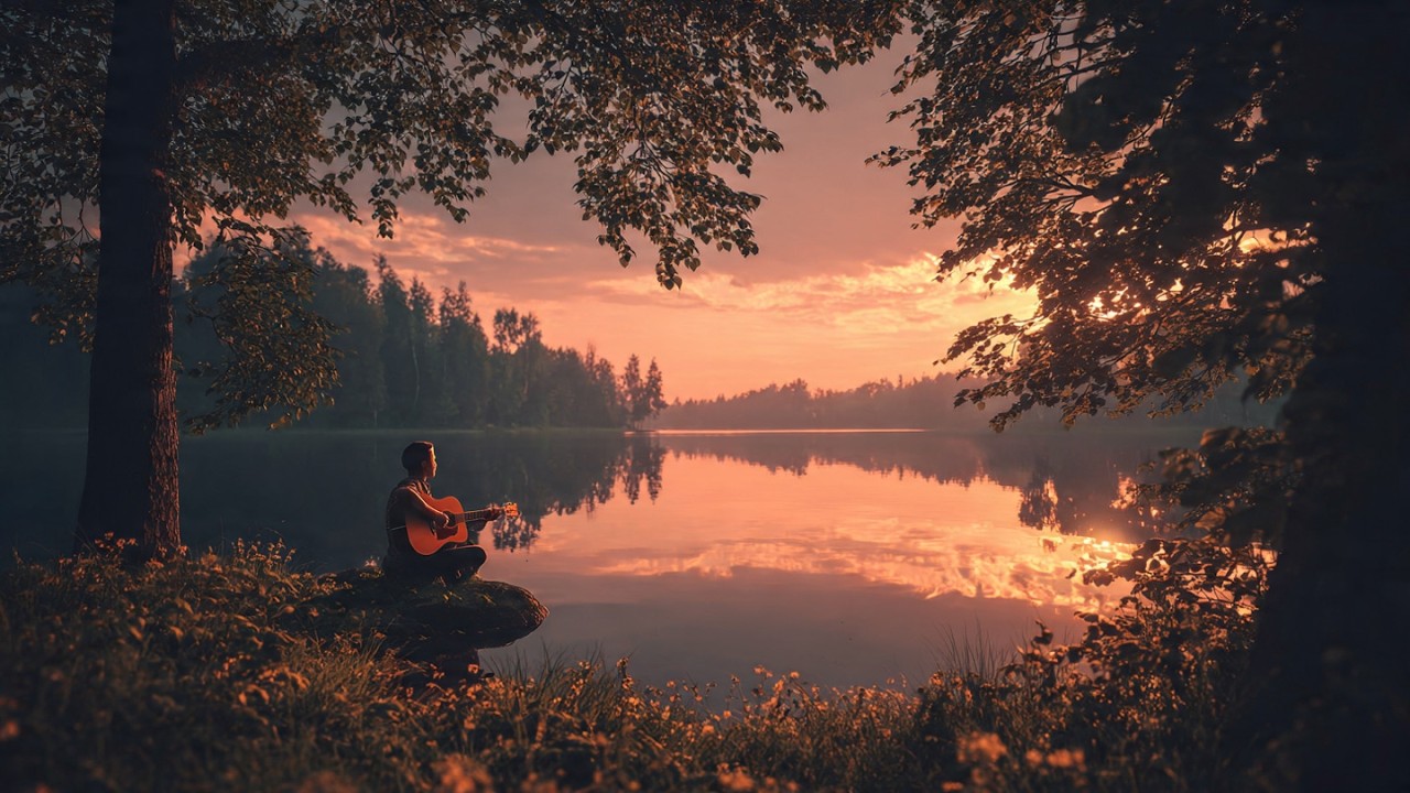 Soft Guitar for Relaxation 🌿 Healing Guitar & Gentle Strings Ambient Music to Calm the Mind