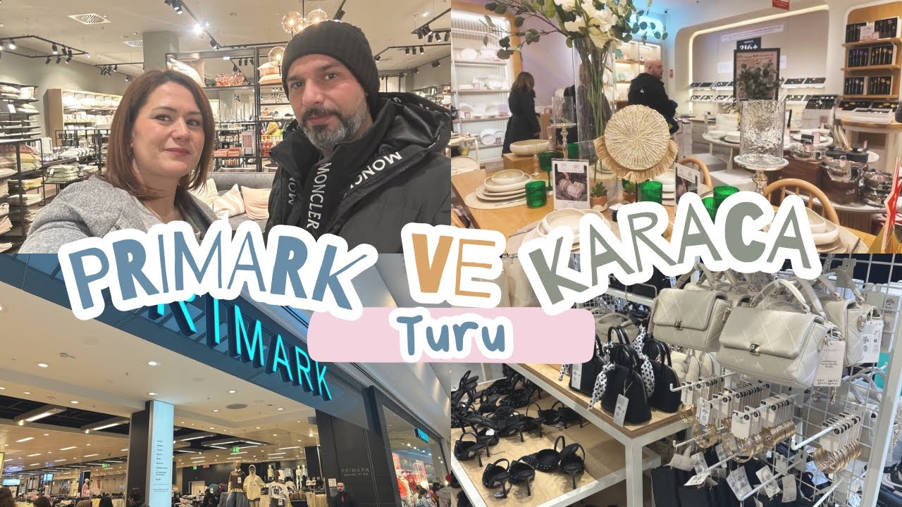 PRİMARK & KARACA VE DAHA FAZLASINA HAZIRMISINIZ? | XXL GEZME VLOGU #keşfet 
