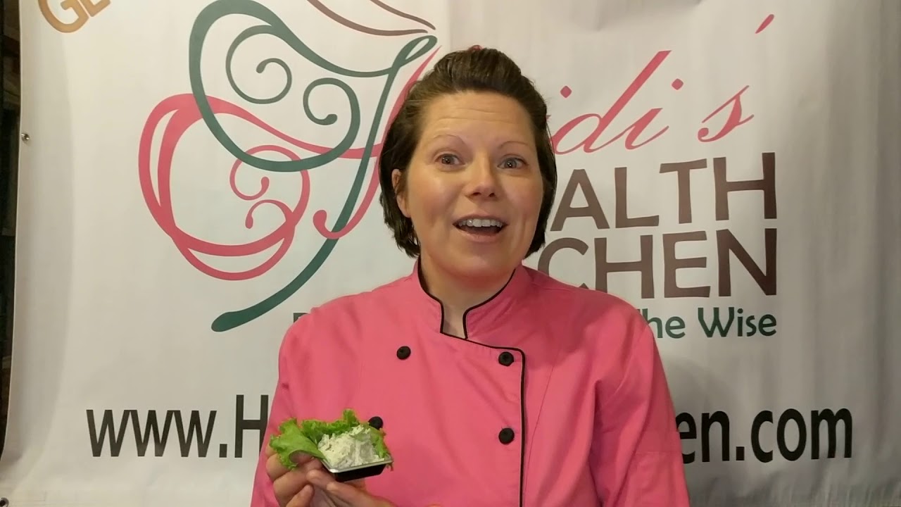Heidi's Health Kitchen Raw Mock Tuna by Chef Heidi Liv Tompkins