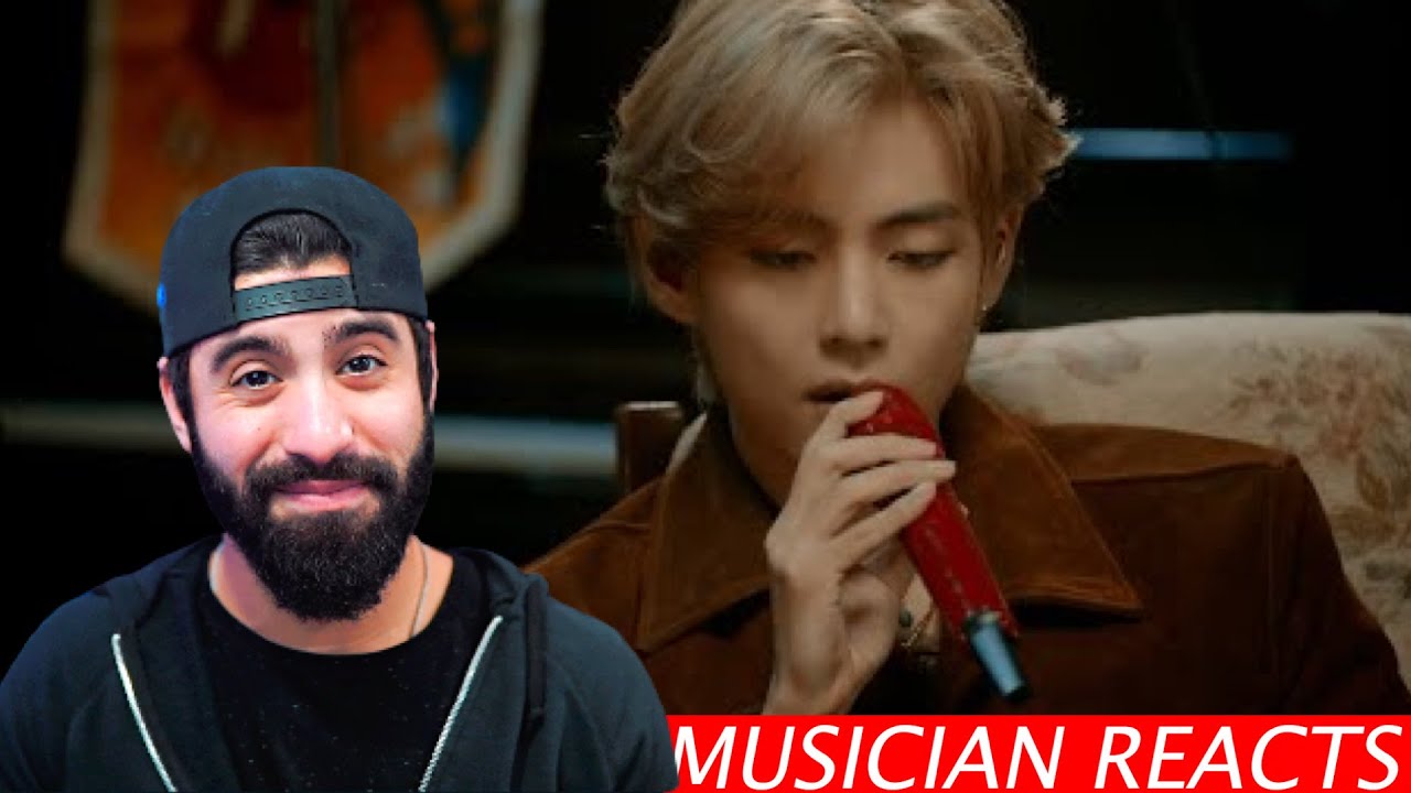 V from BTS - Love Me Again - Band Session - Musician's Reaction