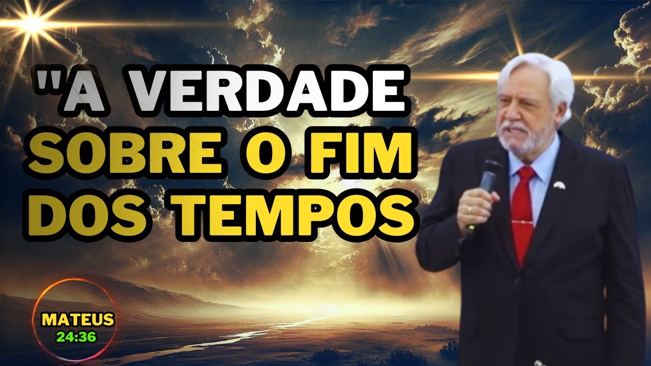 A Profecia do Fim dos Tempos Mateus 24:36 Explicado pelo Pastor Juanribe Pagliarin (prega&ccedil;ao forte)