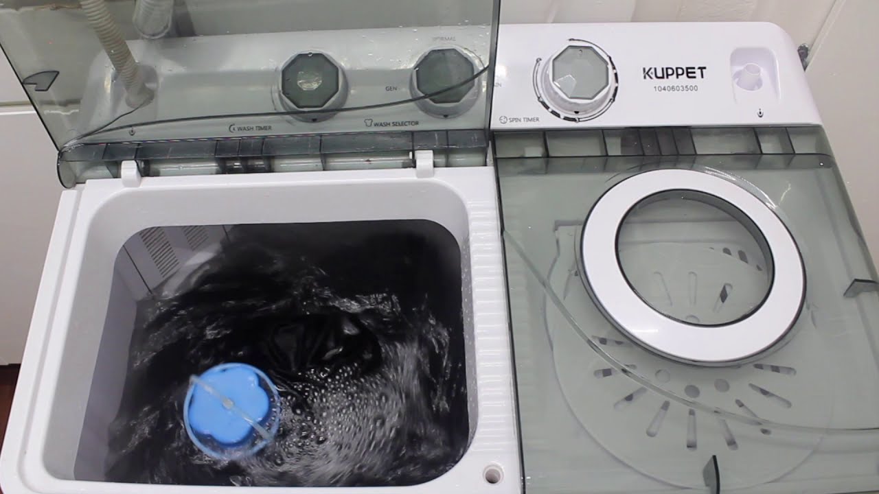 Sound of Laundry | Kuppet Portable Washer: 26 lb Capacity | No Talking