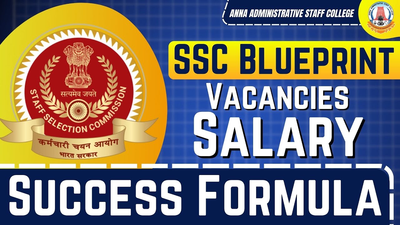 SSC Blueprint: Jobs, Salary & Success Formula! | Let's Talk Series by Mr. S.Saravanan