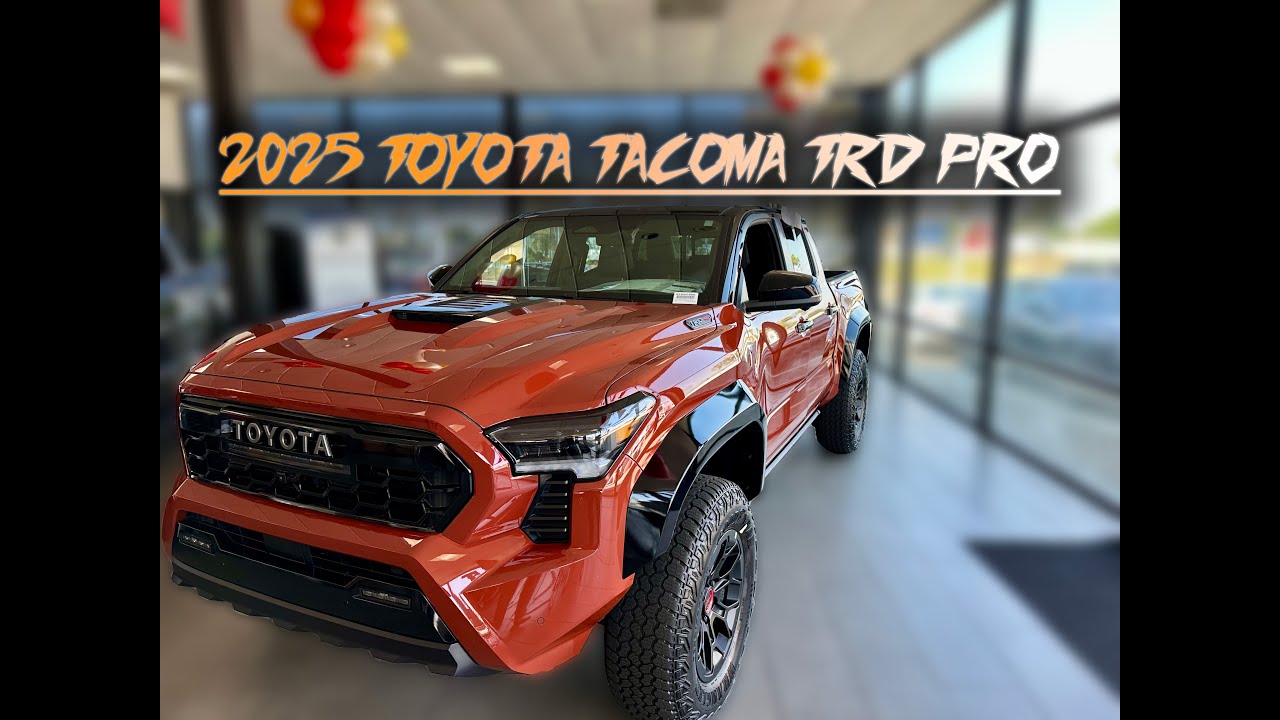 2025 Toyota Tacoma TRD Pro iFORCE MAX Turbo Hybrid Interior/Exterior Walk Around