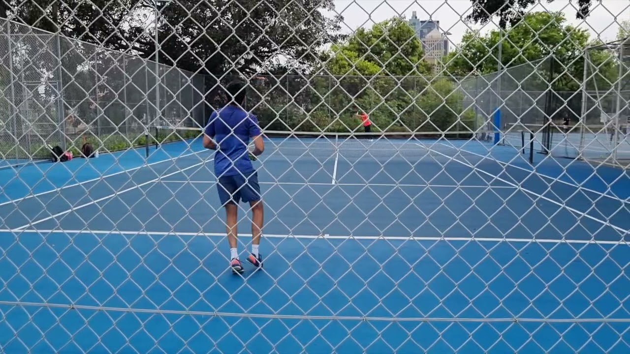 Tennis UTR 7 and UTR 8: Hitting with Oli and Deep Sept 2021