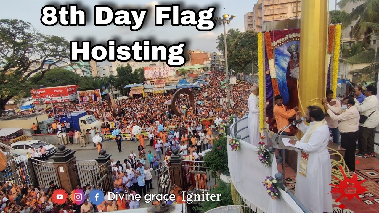 8th Day Flag Hoisting at St. Mary's Basilica 2025