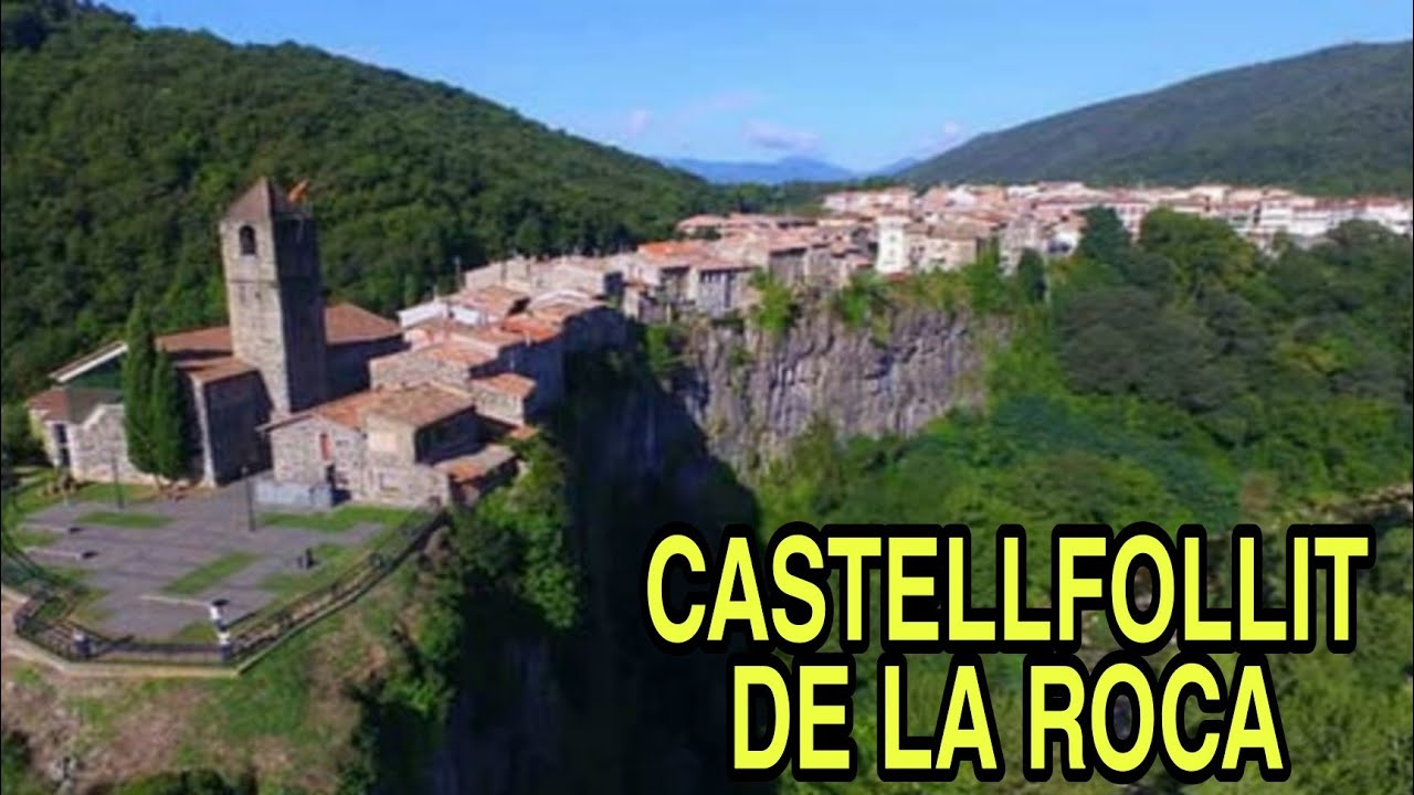 CASTELLFOLLIT DE LA ROCA||ANOTHER VILLAGE OF CATALONIA SPAIN MUST VISIT