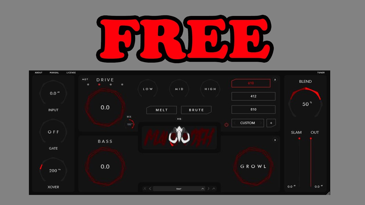 FREE FOR LIMITED TIME Mammoth by Aurora DSP