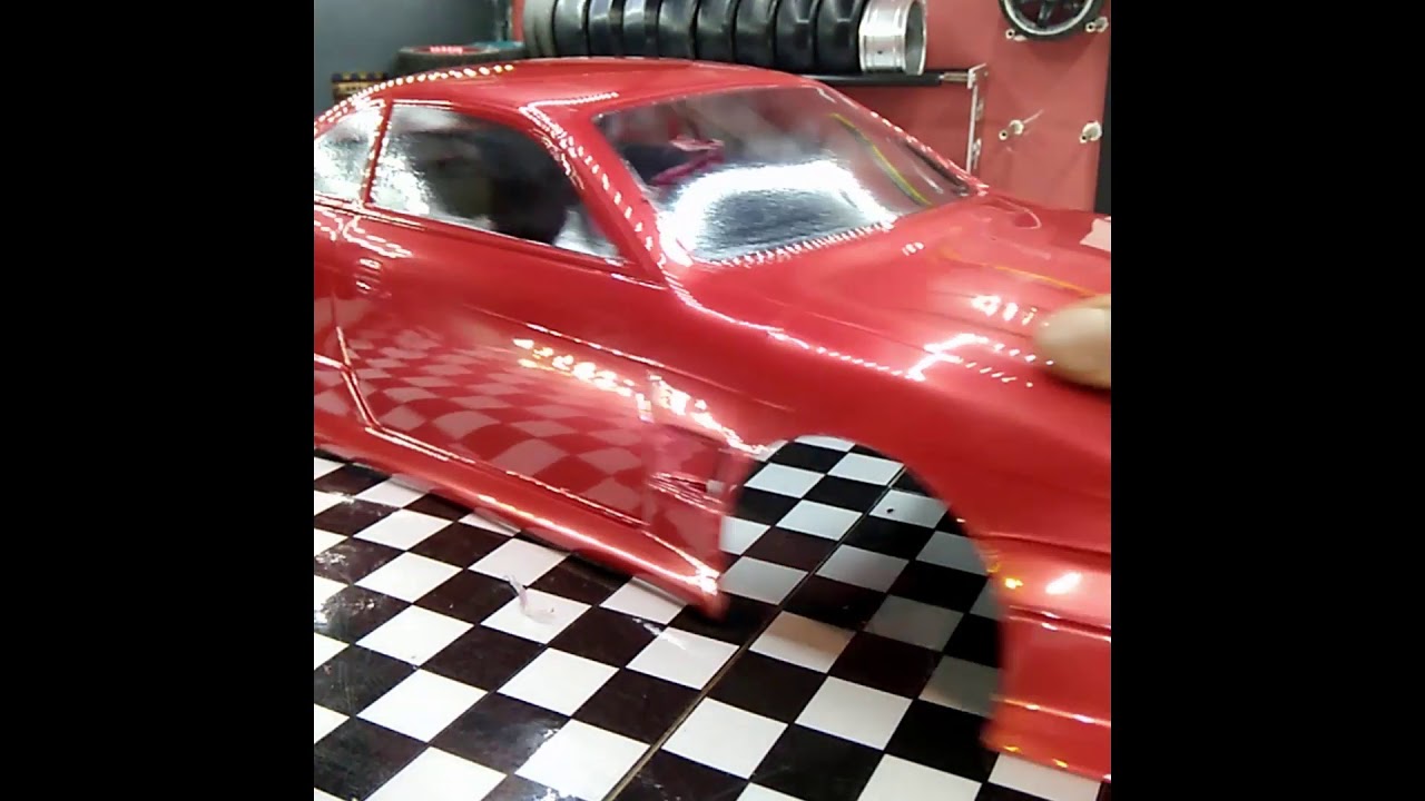 Nissan S14a Aplastics Body unwrapping RC Drift