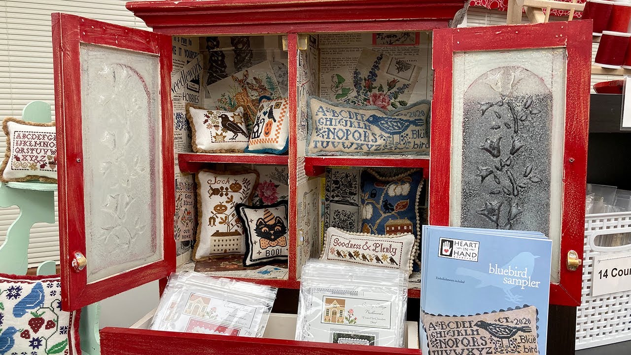Flosstube #23 Shop Tour, ColoradoCrossStitcher!