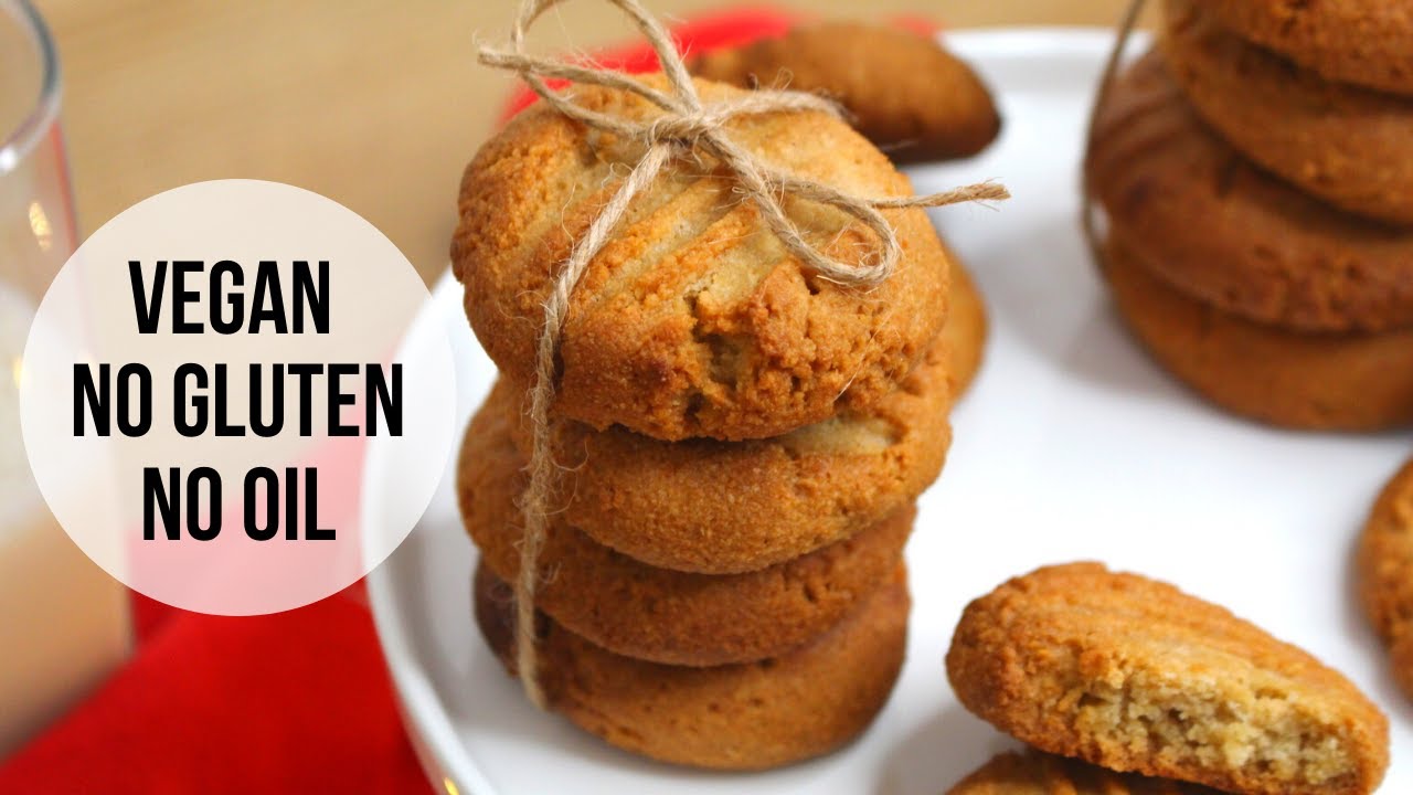 Vegan, Gluten-free, Oil-free Cookies