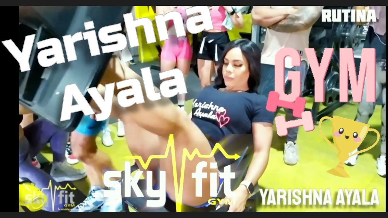 SKY FIT gym , Yarishna Ayala rutina , training session, clase con Yarishna Ayala atleta mundial #gym
