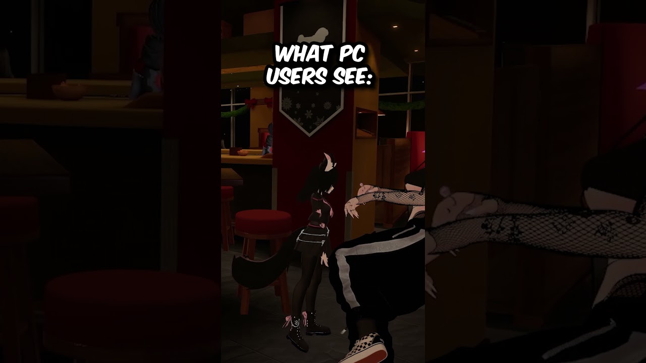 VRChat Worlds (Quest VS PC): #shorts  #vrchat  #vr