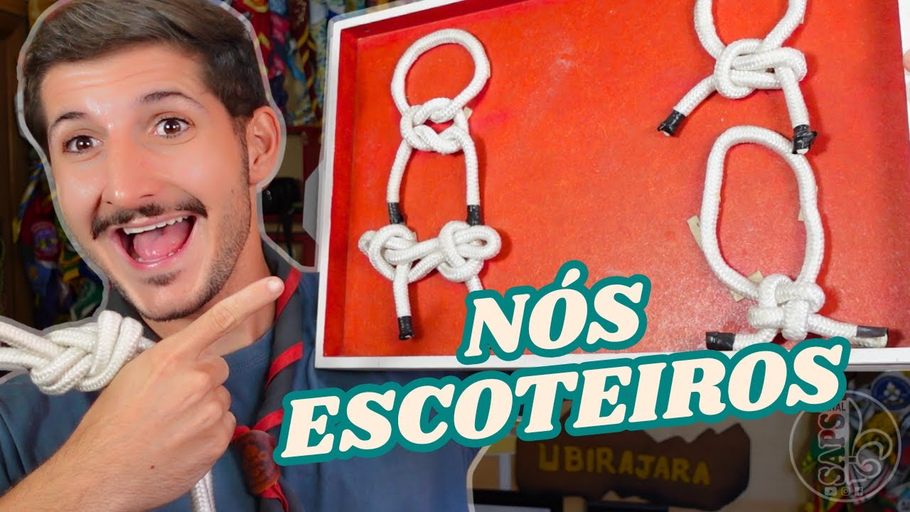 🪢Me d&ecirc; 20 minutos e eu te ensino todos os n&oacute;s escoteiros b&aacute;sicos⏳