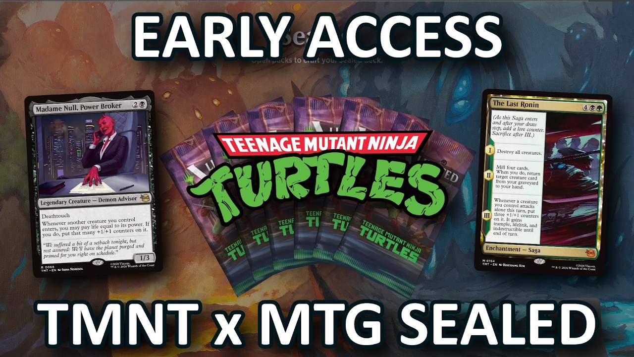 Early Access Sealed - Teenage Mutant Ninja Turtles x Magic: The Gathering