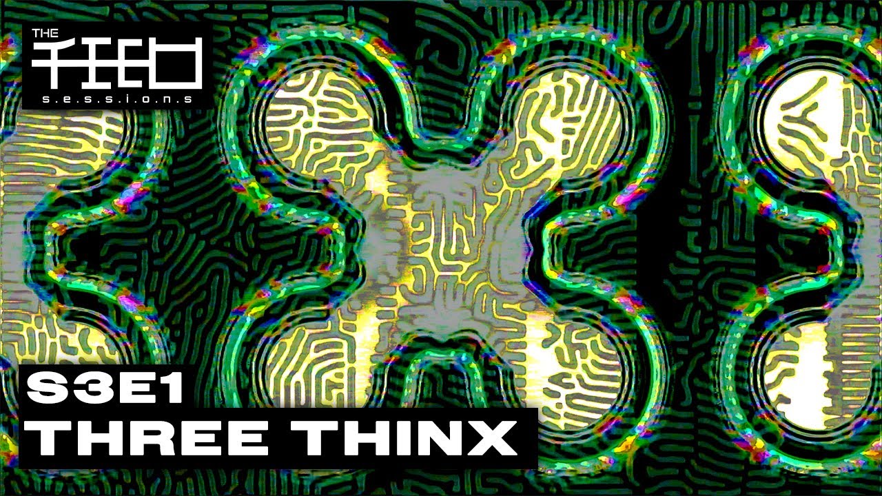 Three Thinx | VJ Set | FEED Sessions: S3E1 | DJ Mix by N3wtTron | Breaks/DNB/Journey Set