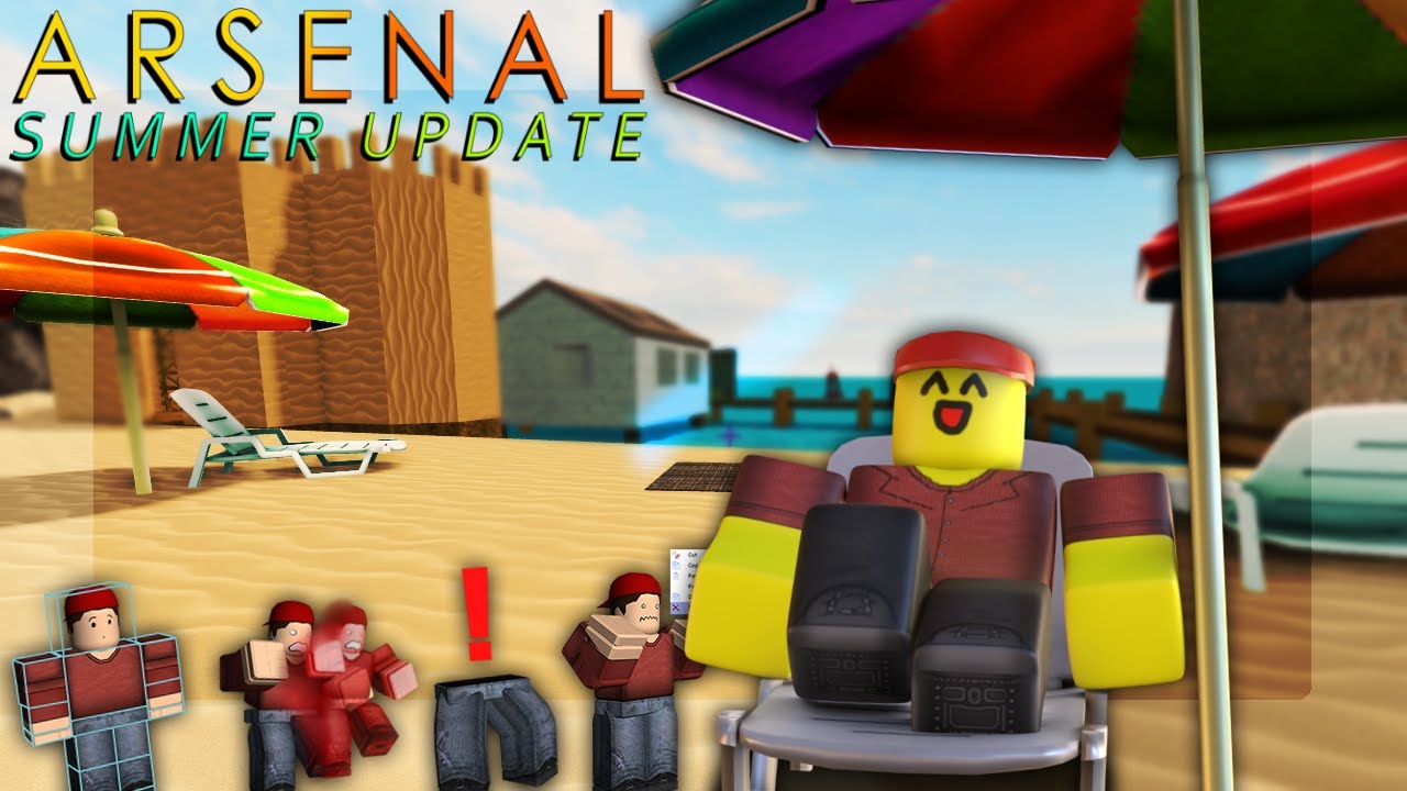 Roblox Arsenal Summer Event (All Knives, Changes, Maps, Guns Showcased)