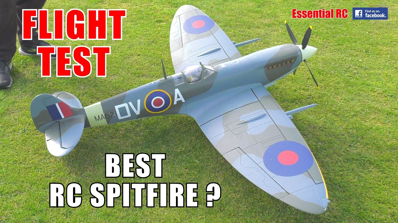 FLIGHTLINE RC SPITFIRE Mk.IX: ESSENTIAL RC FLIGHT TEST