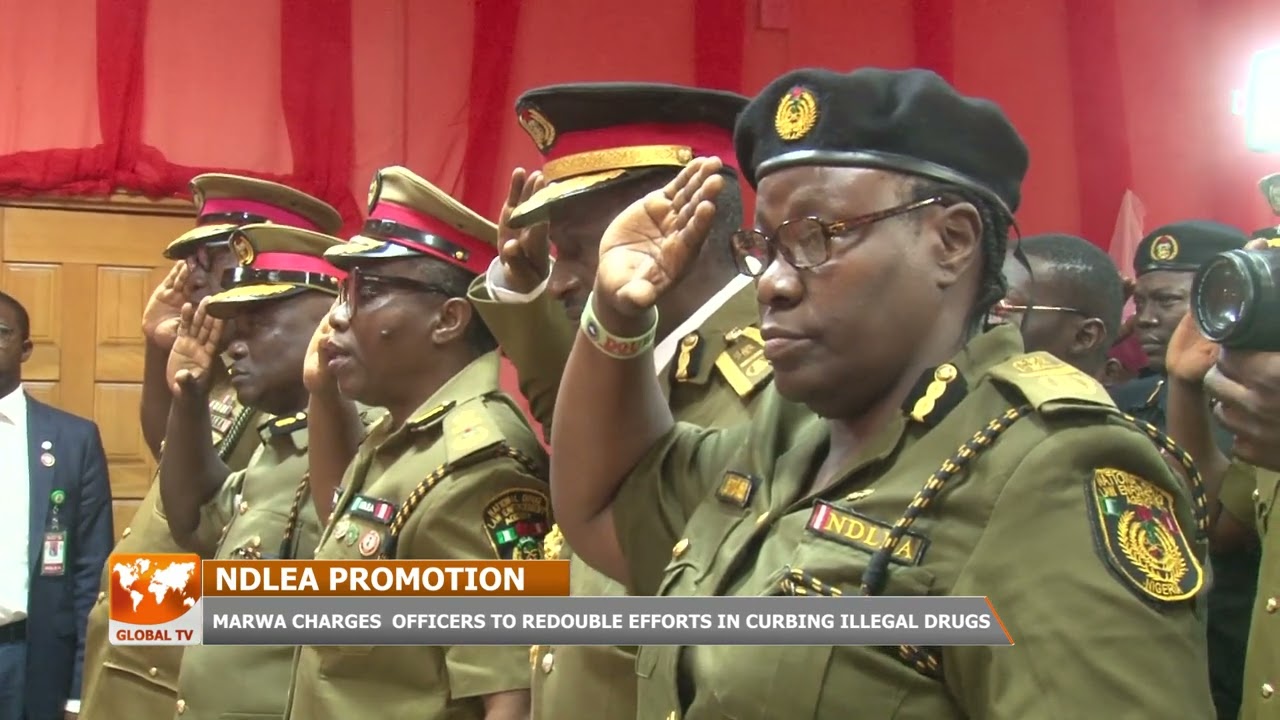 NDLEA PROMOTION : MARWA CHARGES  OFFICERS REDOUBLE EFFORTS IN CURBING ILLEGAL DRUGS