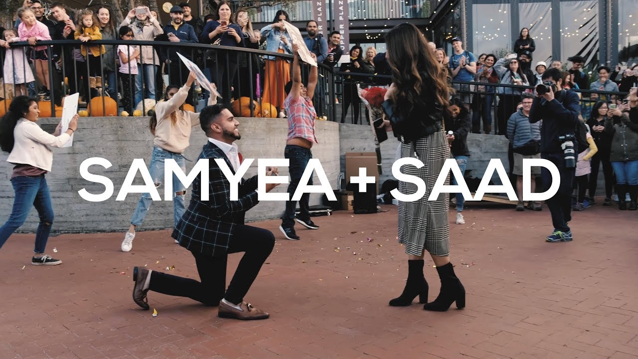 Samyea + Saad Bollywood Flash Mob Proposal
