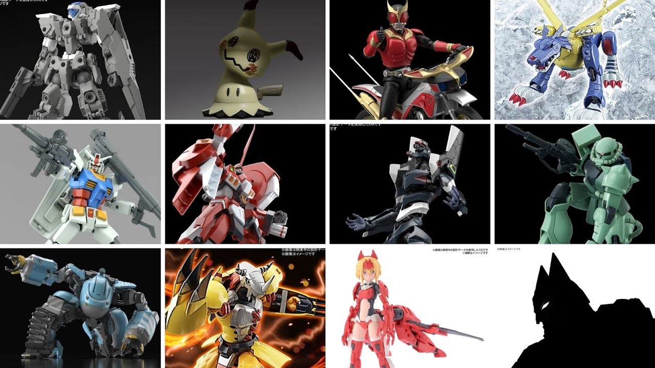 Massive Drop! New HG Zaku II ! Batman! Trichaser 2000! Kamen Rider 000s! 30MS & 30MM kits!