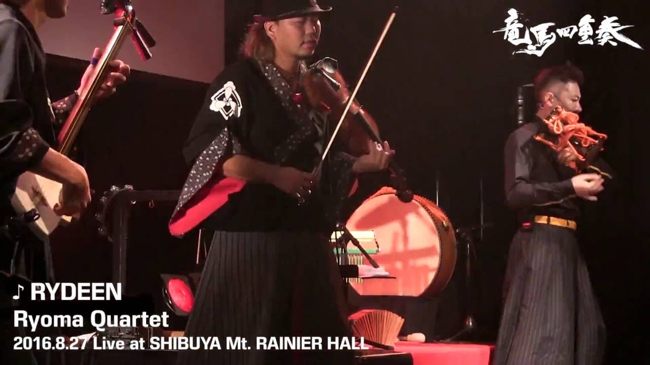［LIVE］RYDEEN（2016.08.27 SHIBUYA Mt.RAINIER HALL） / 竜馬四重奏（YMO COVER）