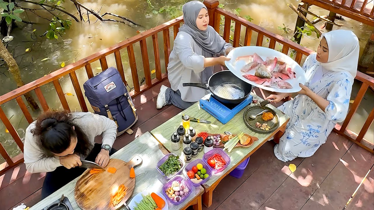 Memasak Lobster dan Ikan Kuah Kuning | Dapur Alam