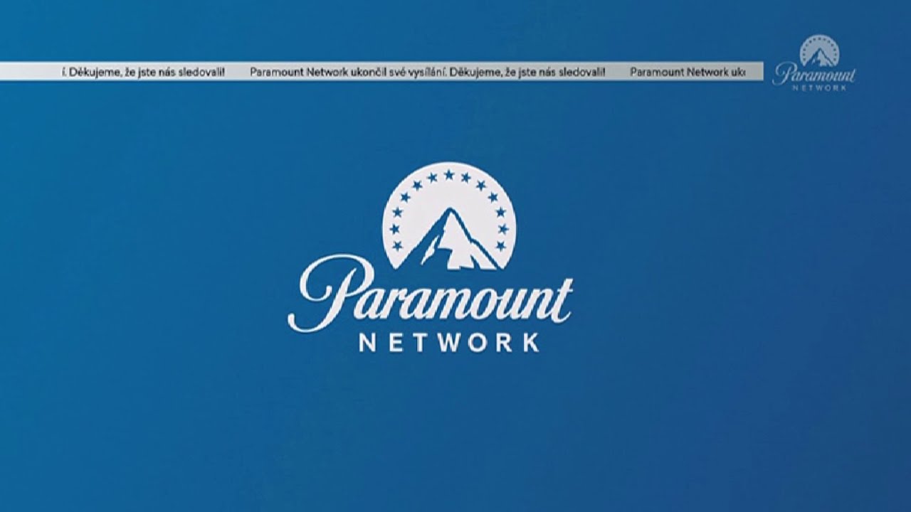 Paramount Network Czechia - Final Continuity and Closedown (January 1st, 2026)