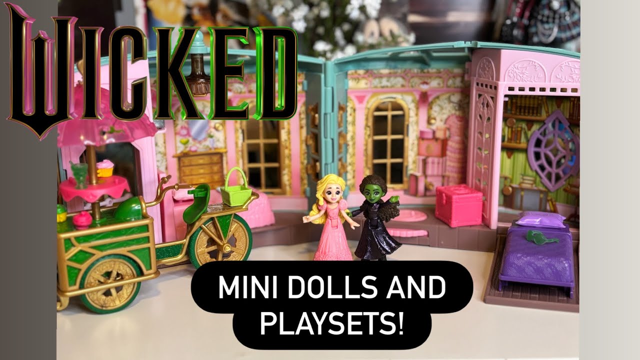 НОВИНКА! Распаковка и обзор кукол и игровых наборов Wicked Mini!