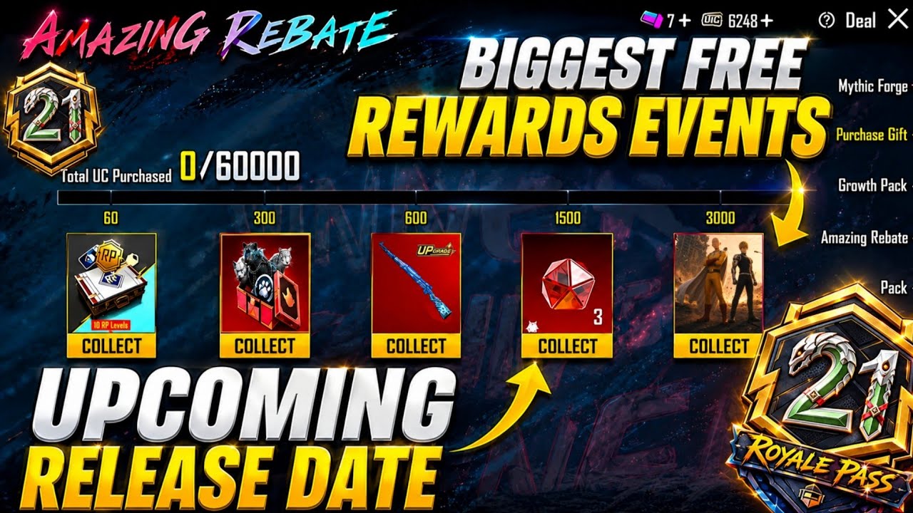 New Amazing Rebate Is Here | Get Free Mythic Emblems | Prize Path For Everyone New Release Date