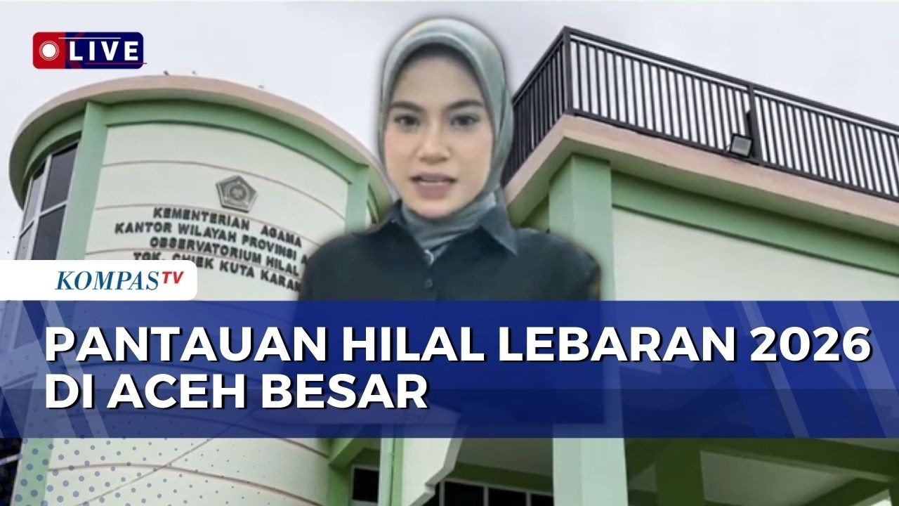 [LIVE] Kementerian Agama Aceh Pantau Hilal Lebaran 2026 di 6 Lokasi