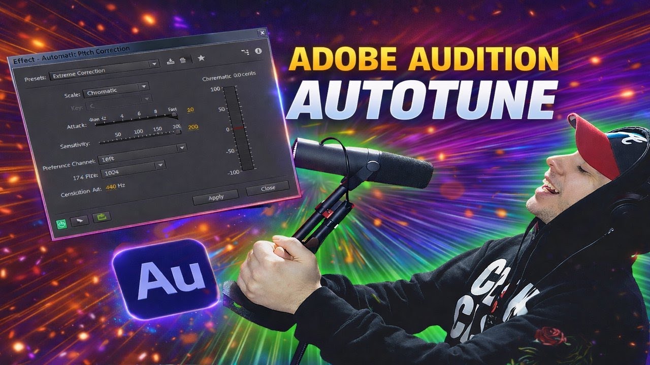 ADOBE AUDITION LOW KEY HAS THE BEST AUTOTUNE (FREE)