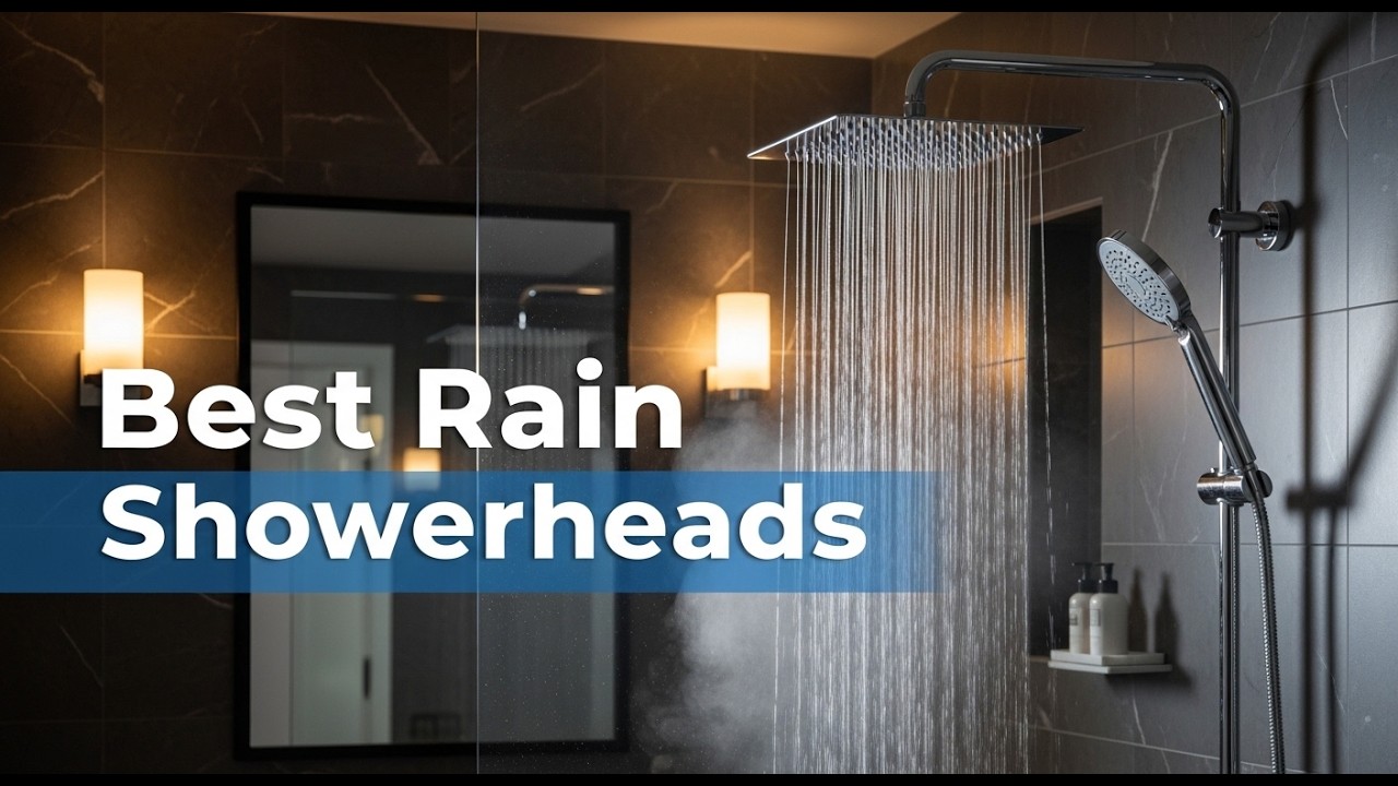 TOP 5 Best Rain Showerheads 2026 | Best rainfall shower head