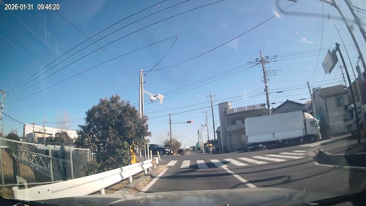 ドラレコ　2026.01.31　09:48　松江５丁目