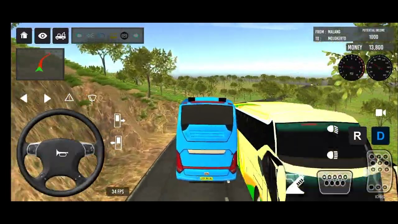 🚌 Coach Bus Simulator India 2025 | Off Road Mountain Drive Gameplay || Part 82