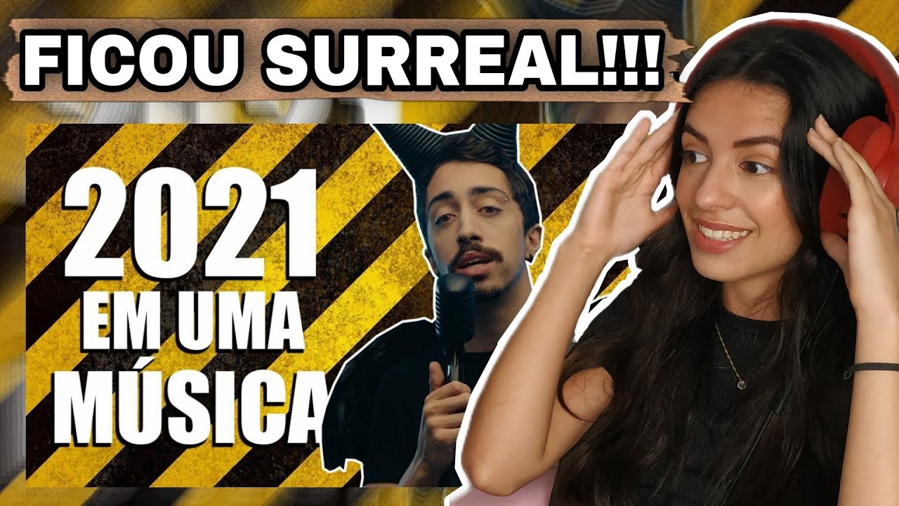 REACT DE 2021 EM UMA MÚSICA | Reagindo a retrospectiva do Lucas Inutilismo