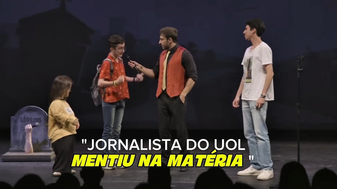 Léo Lins - jornalista cometeu cr!m€
