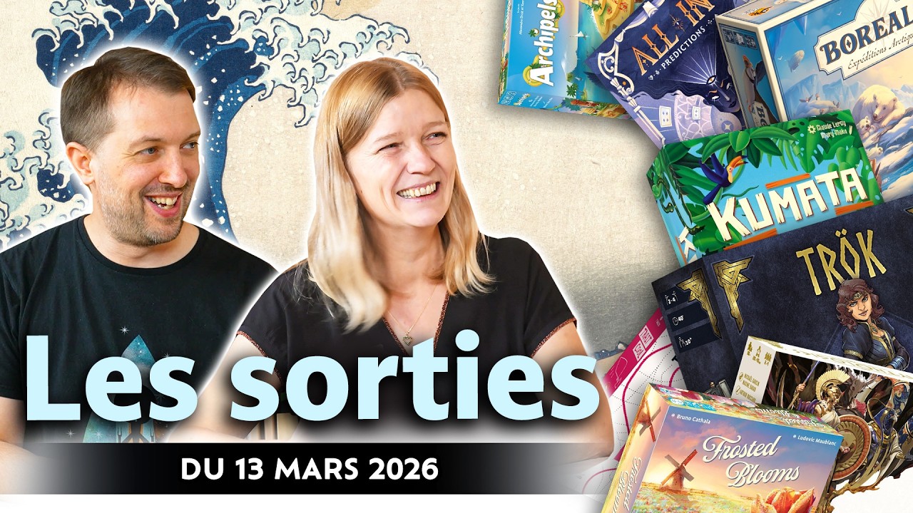 C'est la folie ! Les sorties jeux de société du 10 mars
