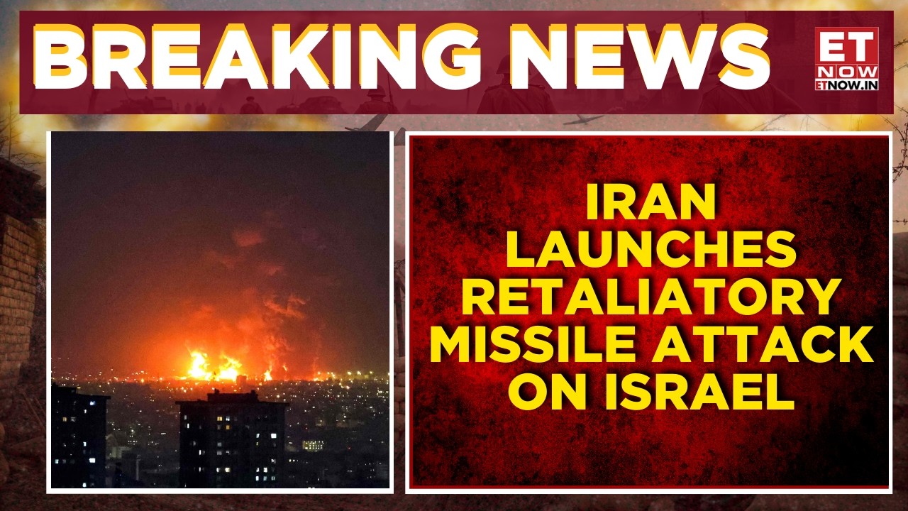 Breaking News: Israel Under Attack! Iran Targets Haifa Refinery In Massive Missile Strike | ET Now