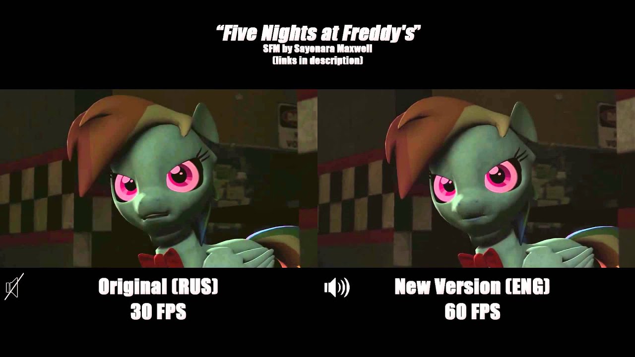 Five Nights at Freddy's Song [Side by Side Comparison]