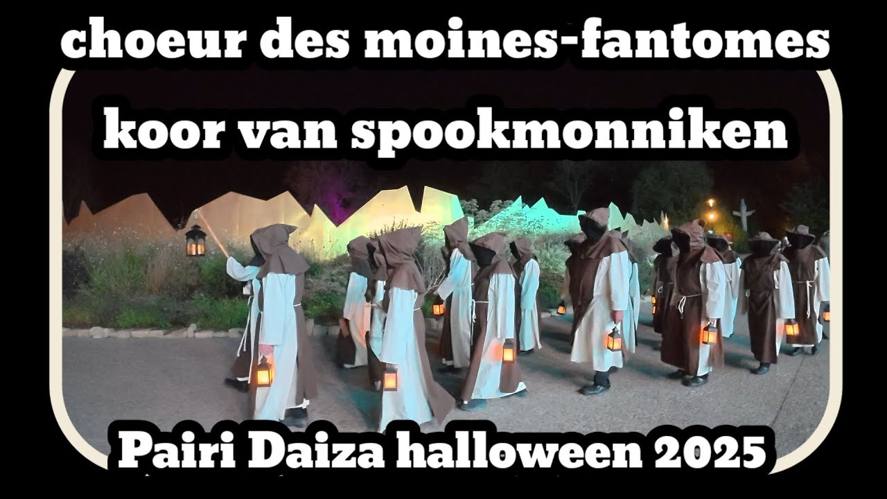Koor van spookmonniken [Pairi Daiza 2025]