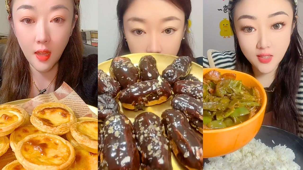 Extreme Chinese Mukbang – Insane Textures & Giant Bites #159